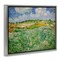 Stupell Industries Plain Near Auvers Painting Floating Frame, design by Vincent Van Gogh